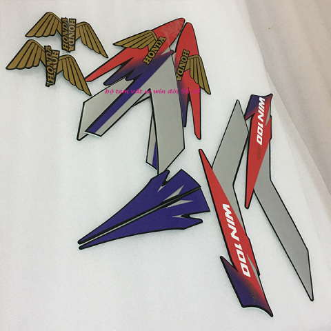 tem vắt xe win đời 98 3 lớp đỏ |phụ tùng xe máy