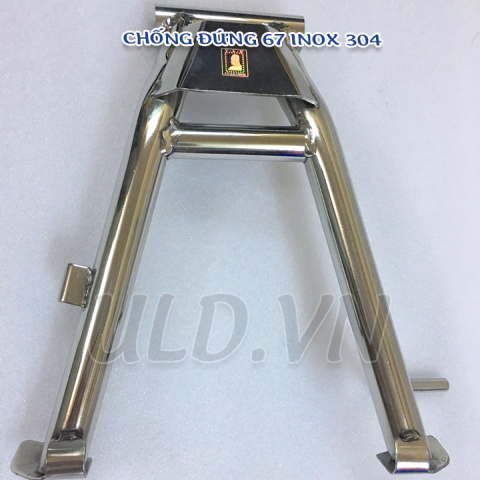 Chống đứng xe 67 bằng inox 304